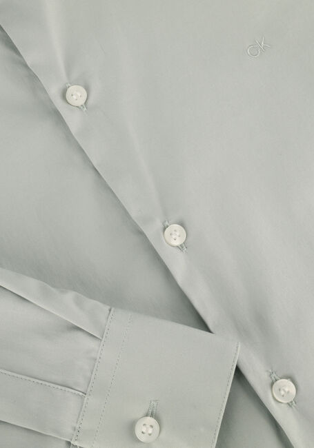 Minze CALVIN KLEIN Klassisches Oberhemd POPLIN STRETCH SLIM SHIRT - large