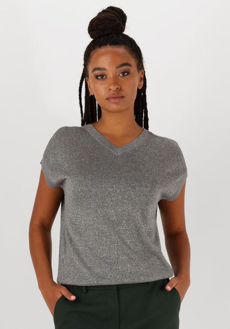 Silberne BEAUMONT T-shirt DION PULLOVER - large