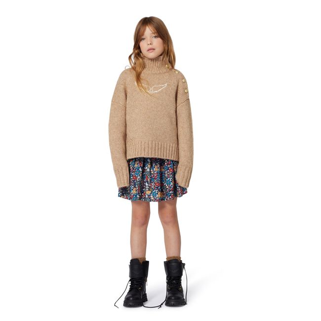 Camelfarbene ZADIG & VOLTAIRE Pullover X60514 - large