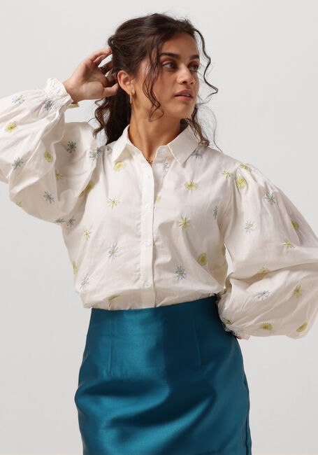 Limette YDENCE Blusen BLOUSE CINDY FLOWER - large