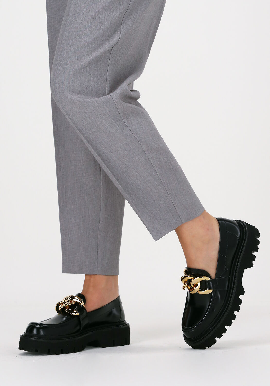 Schwarze NOTRE-V Loafer 105 373 - large