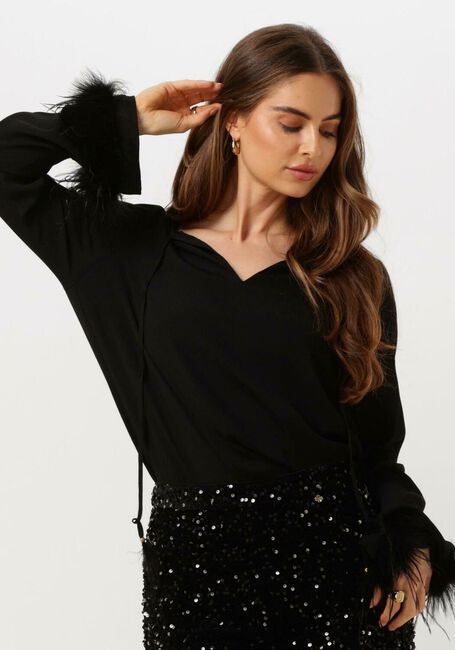 Schwarze HARPER & YVE Blusen LIZZY-LS - large