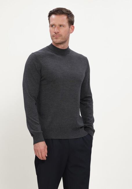 Dunkelgrau STEFANO LAURAN Pullover TURTLE NECK MERINO - large