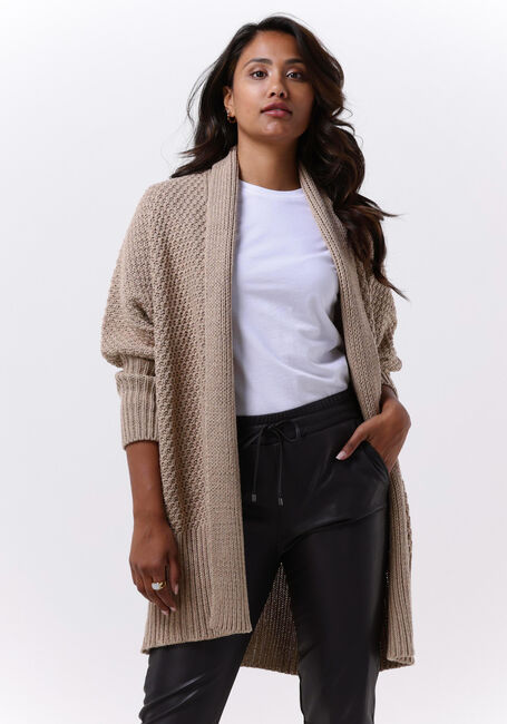 Beige SIMPLE Strickjacke ICE KNIT-ECO-COT-22-3 - large