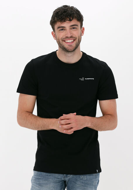 Schwarze PUREWHITE T-shirt 22010110 - large