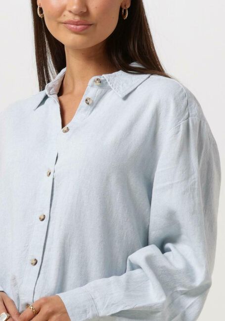 Hellblau MSCH COPENHAGEN Blusen MSCHKARIMA GINIA SHIRT - large