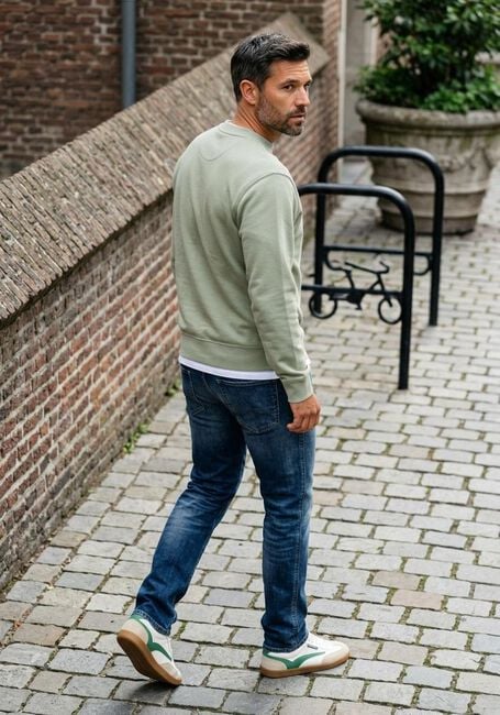 Olive BOSS ORANGE Sweatshirt WESMALLCREW 10244192 01 - large