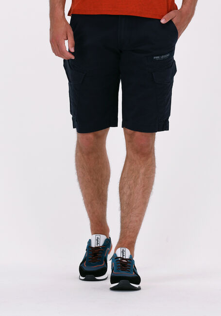 Dunkelblau PME LEGEND Kurze Hose NORDROP CARGO SHORTS STRETCH TWILL - large