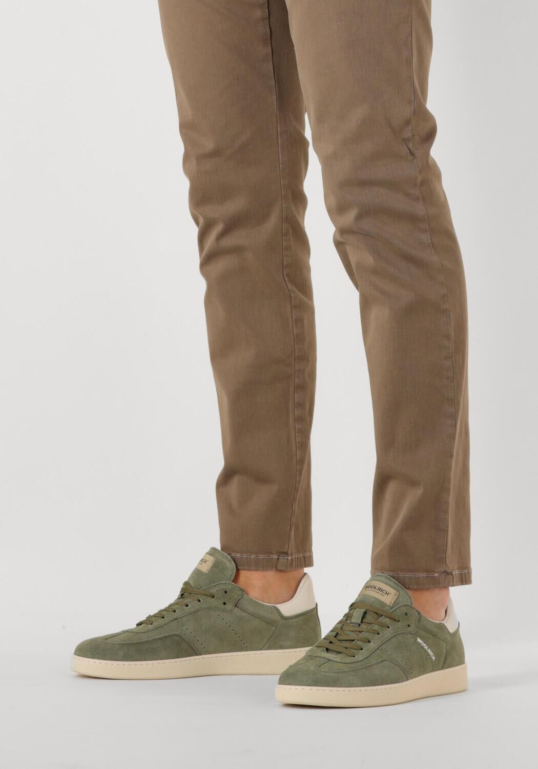 Gr&uuml;ne WOOLRICH Sneaker Low SWING COURT MANH - large