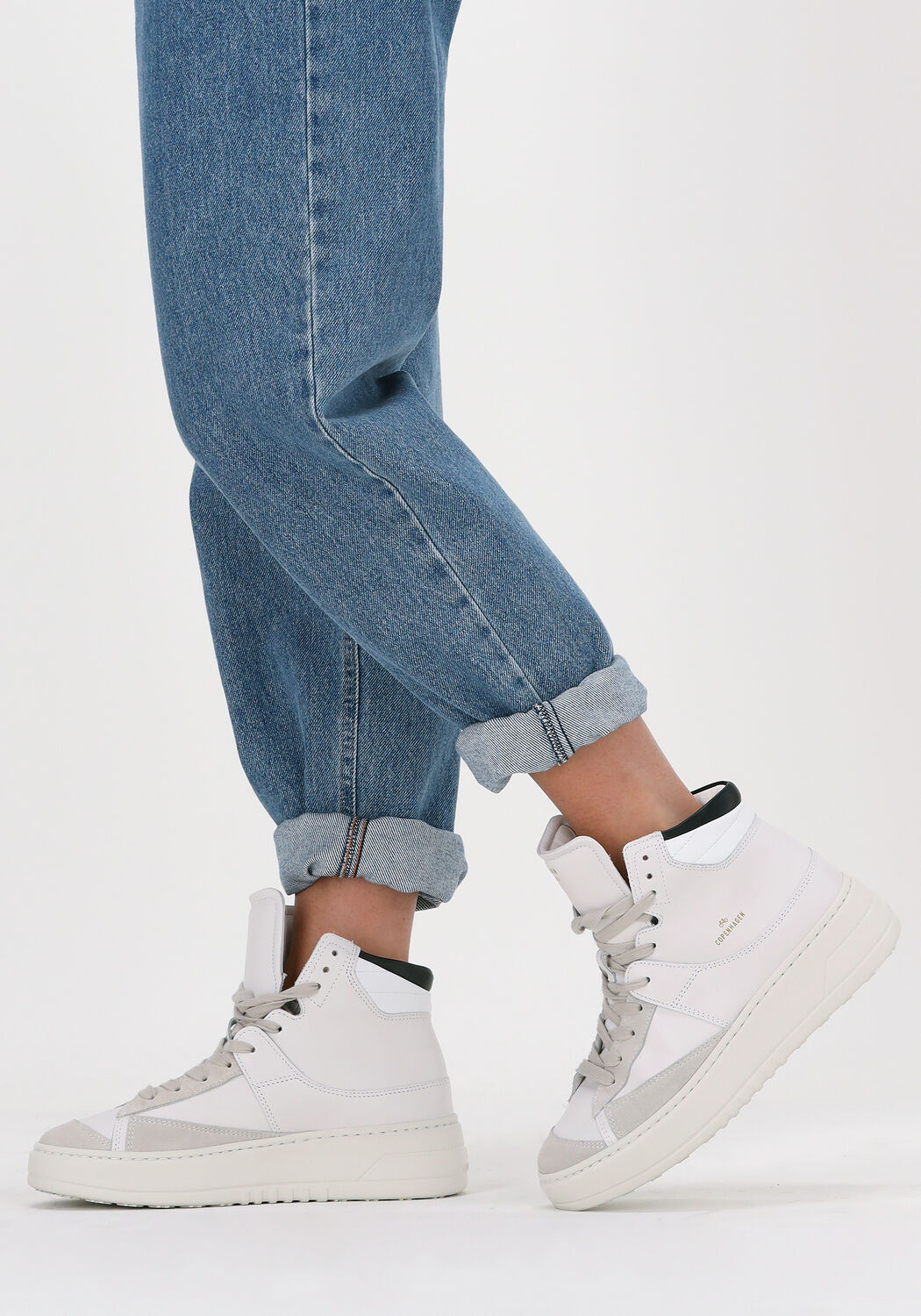 Wei&szlig;e COPENHAGEN STUDIOS Sneaker High CPH74 - large