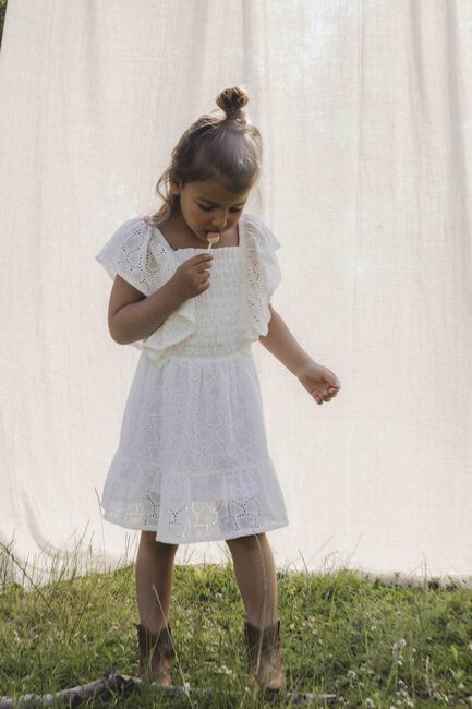 Weiße LOOXS Little Minikleid 2512-7804 - large
