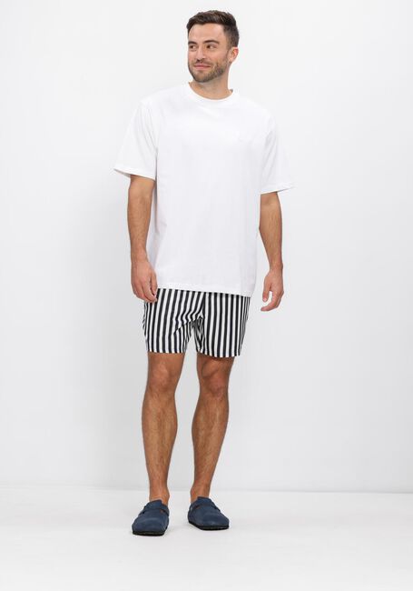 Blaue POCKIES Badehosen STRIPE SHORTIES - large