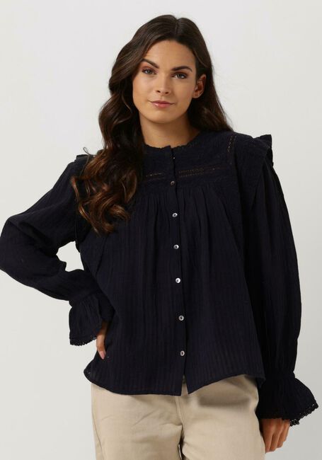 Dunkelblau ANTIK BATIK Blusen BERNARDO BLOUSE - large