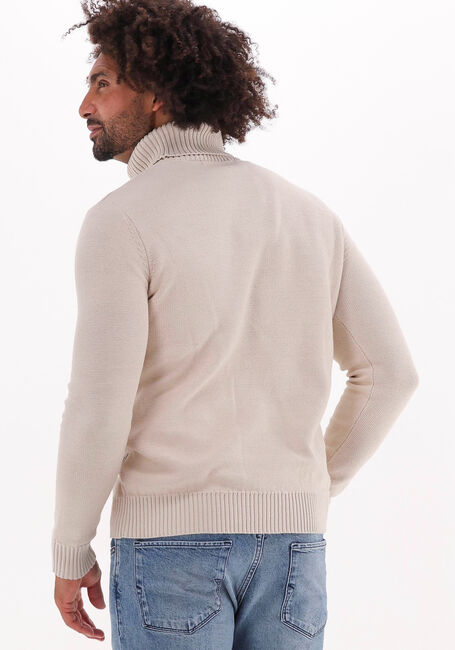 Sand SELECTED HOMME Rollkragenpullover AXEL LS KNIT ROLL NECK - large
