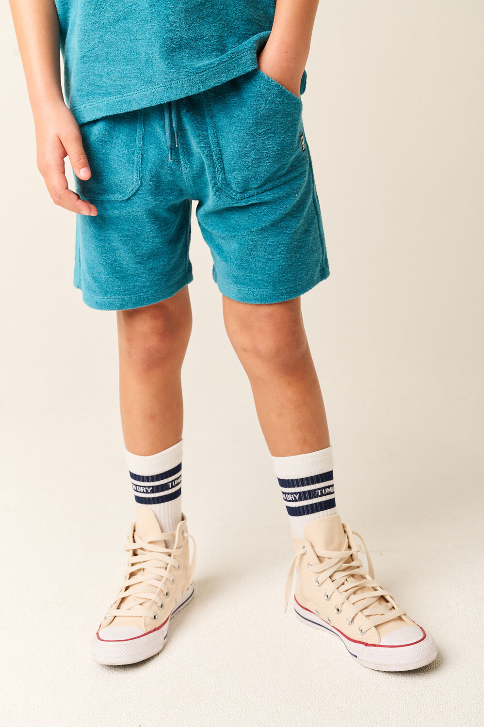 Blaue TUMBLE 'N DRY Kurze Hose BEACH PORT - large
