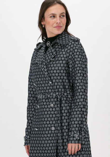 Schwarze MICHAEL KORS  MK LOGO JCRD ECO TRENCH - large