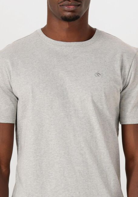 Graue SCOTCH & SODA T-shirt LOGO T-SHIRT - large