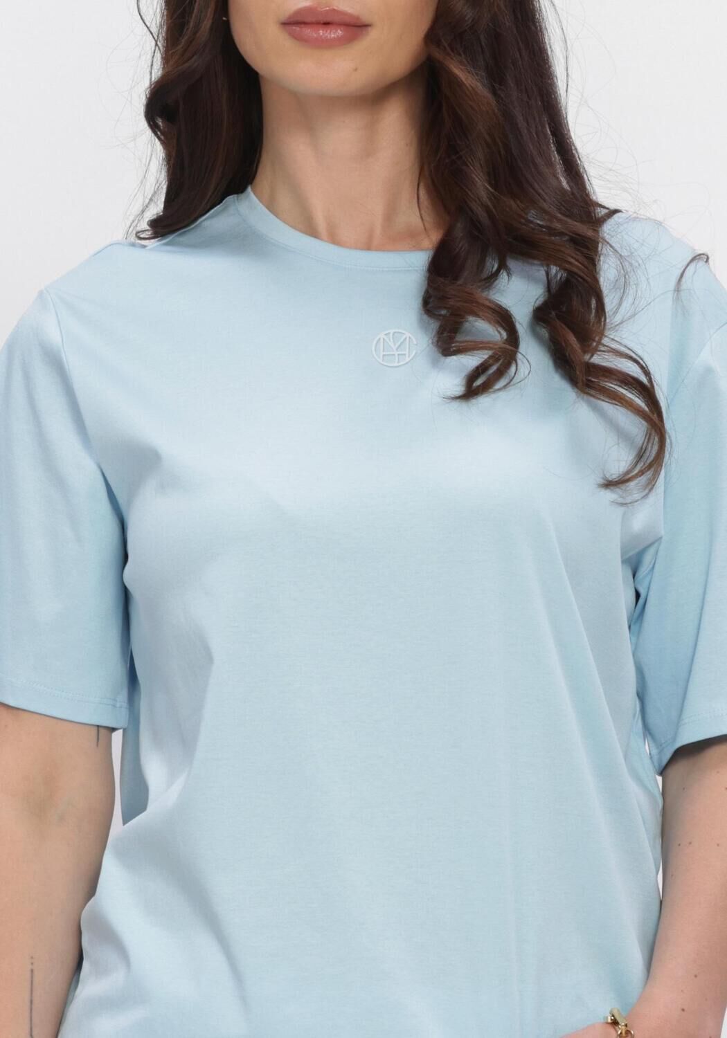 Blaue MSCH COPENHAGEN T-shirt MSCHMELEA ICON TEE - large