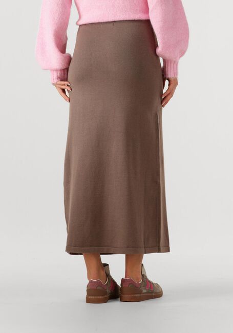 Braune YDENCE Maxirock KNITTED SKIRT ELIA - large