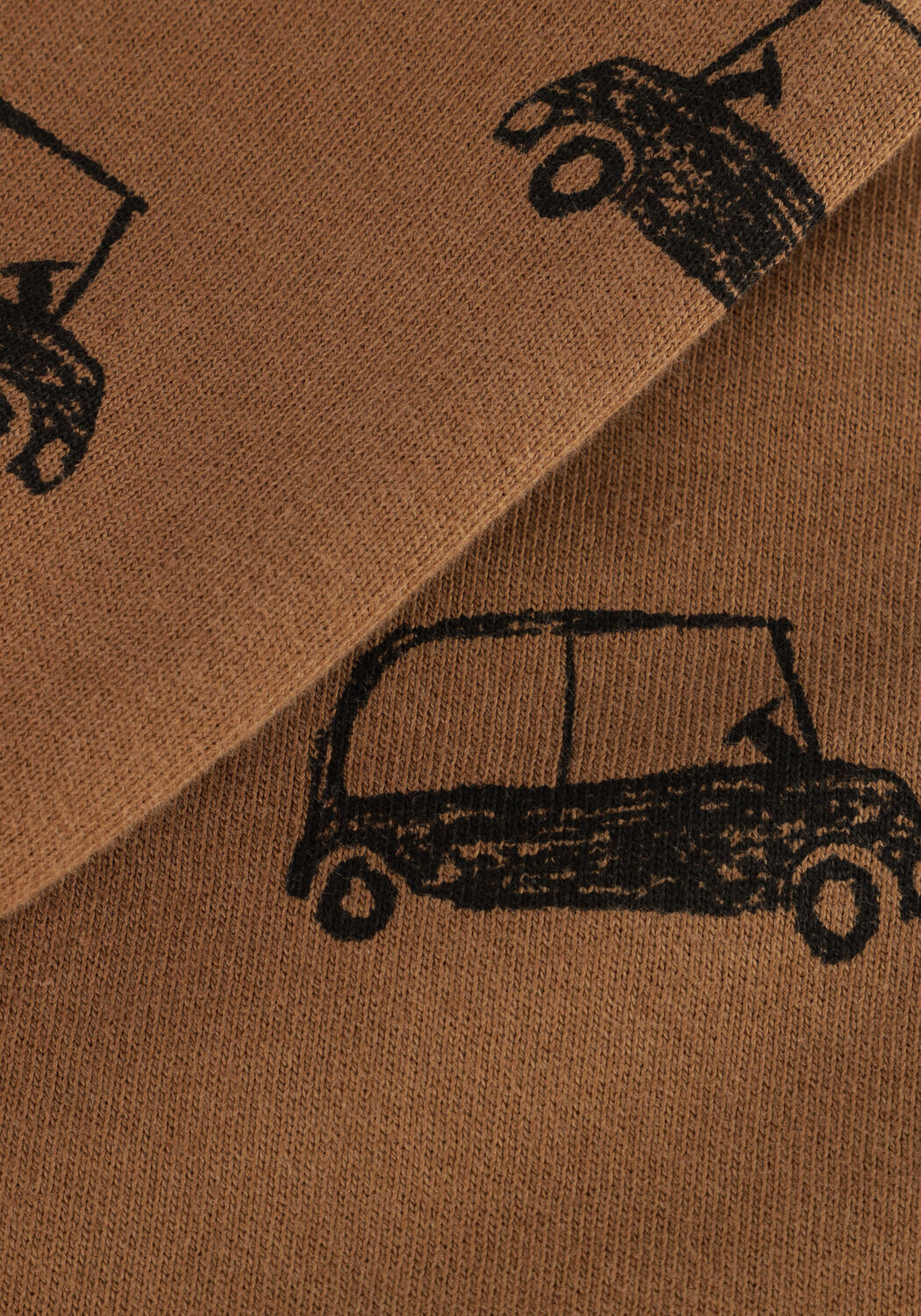 Braune Sproet & Sprout Jogginghose SWEATPANTS OLDTIMER PRINT - large