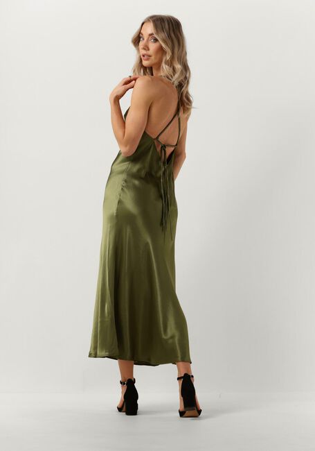 Khaki GREEK ARCHAIC KORI Midikleid 130512 - large