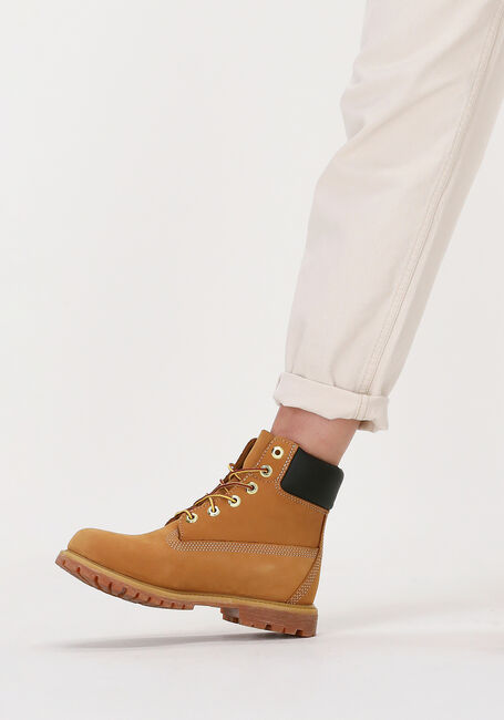 Camelfarbene TIMBERLAND Schnürboots 6IN PREMIUM - large