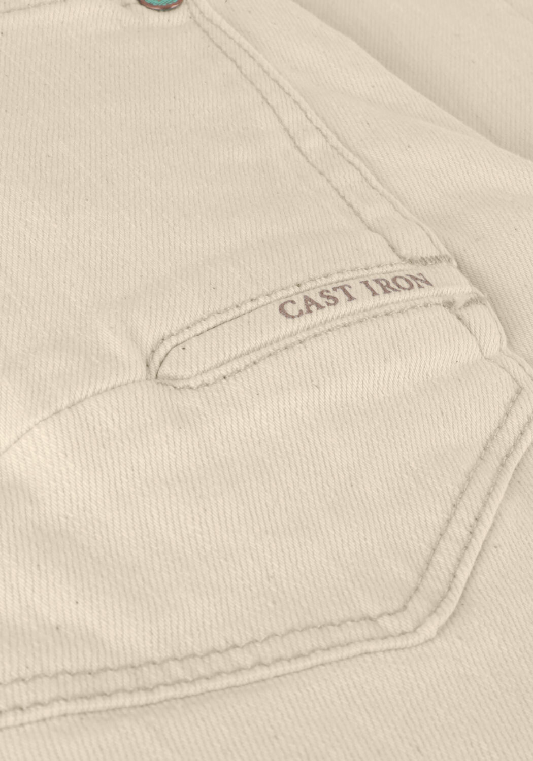 Ecru CAST IRON Skinny jeans SHIFTBLACK TAPERED ECRU DENIM - large