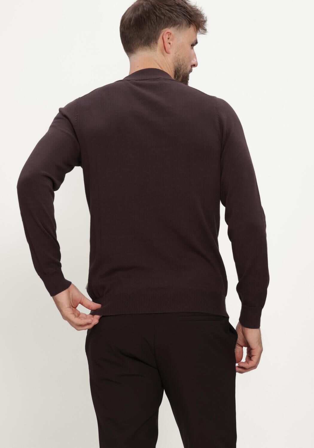 Braune MACED Pullover M-ALEX - large