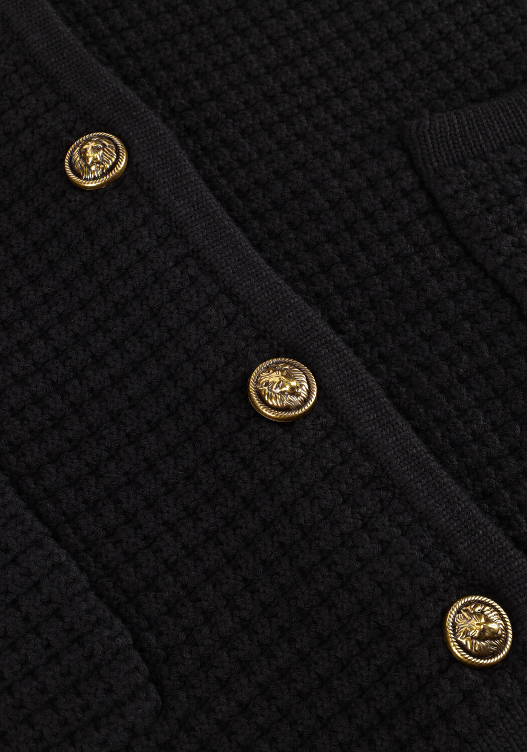 Schwarze JANICE Strickjacke JIMM - large