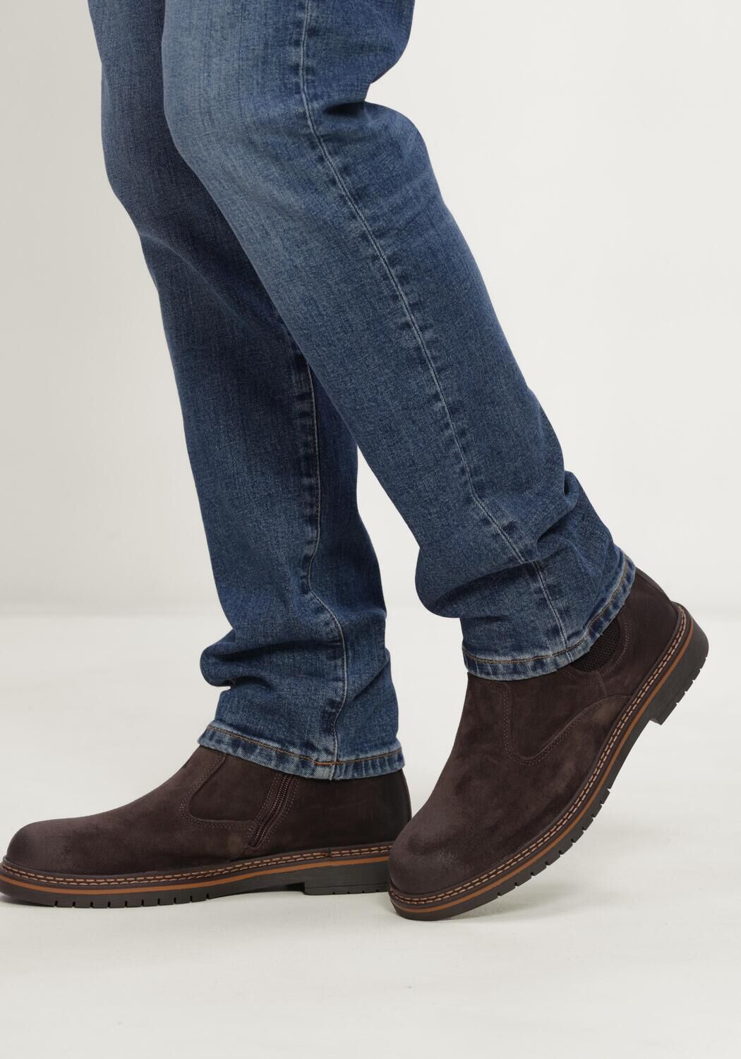 Schwarze MAZZELTOV Chelsea Boots 520020 - large