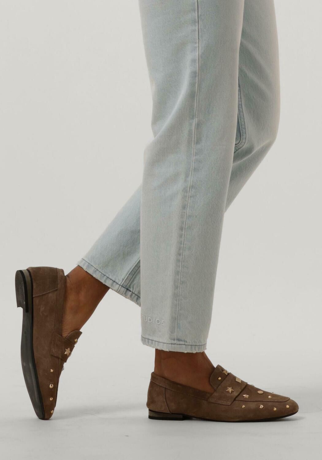 Taupe NOTRE-V Loafer 9674 - large