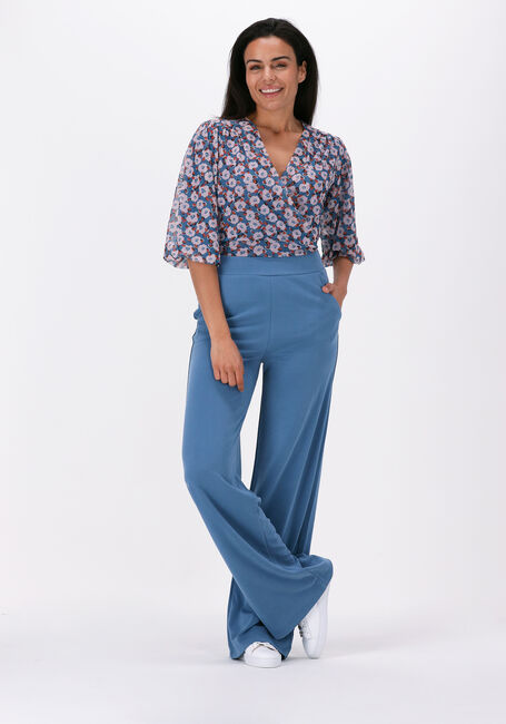 Blaue JANSEN AMSTERDAM Top NAOMI - large