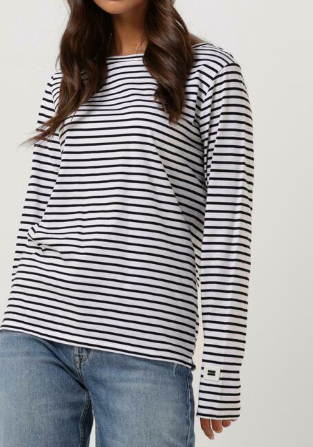 Wei&szlig;e 10DAYS Tops & T-shirts LONGSLEEVE TEE STRIPE - large