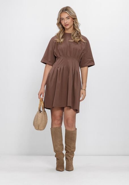 Braune GESTUZ Kleider GZINEZ SHORT DRESS - large