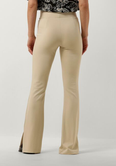 Beige JANSEN AMSTERDAM Schlaghose HV407 FLAIRED LEGGING - large