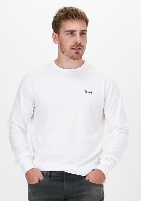Weiße FORÉT T-shirt WIND LONGSLEEVE - large