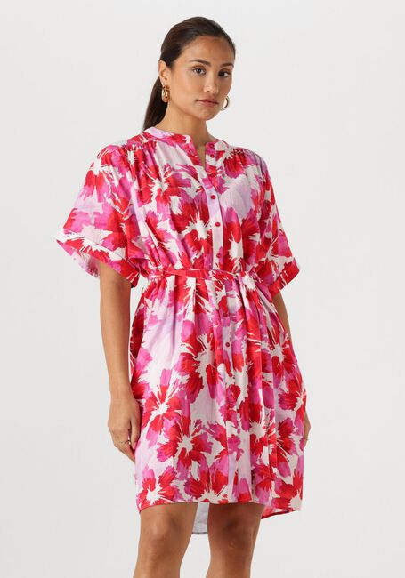 Mehrfarbige/Bunte POM AMSTERDAM Minikleid DRESS BUBBLE BLOOM LAVENDER - large