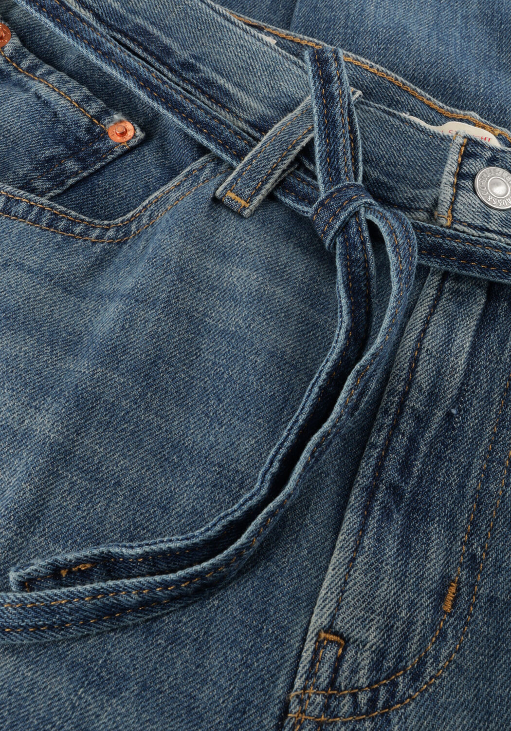 Blaue LEVI'S Wide jeans XL STRAIGHT STOP FLAXING - large