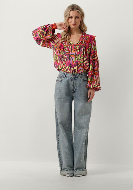 Mehrfarbige/Bunte HARPER & YVE Blusen JESS-LS - large