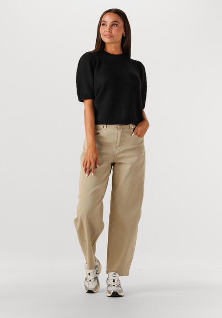 Schwarze Y.A.S. Pullover YASANNE SS KNIT PULLOVER - large