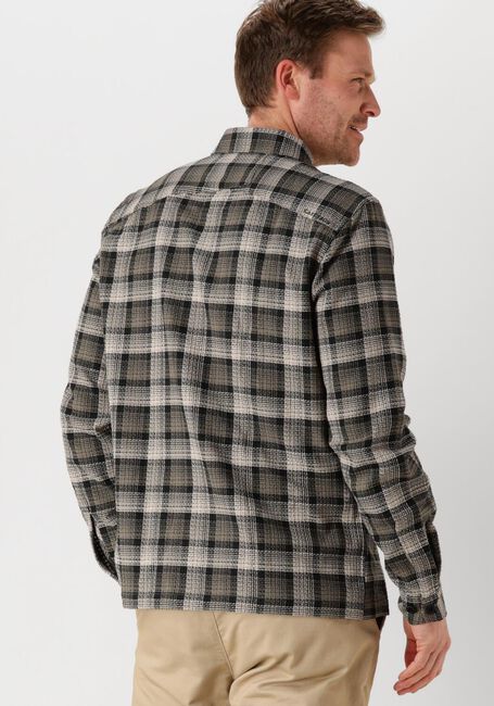 Braune CAST IRON Hemden LONG SLEEVE SHIRT DOBBY YARN DYED CHECK - large