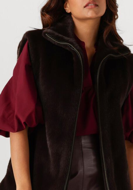 Braune VANESSA BRUNO Bodywarmer FURO BLOUSON SM - large