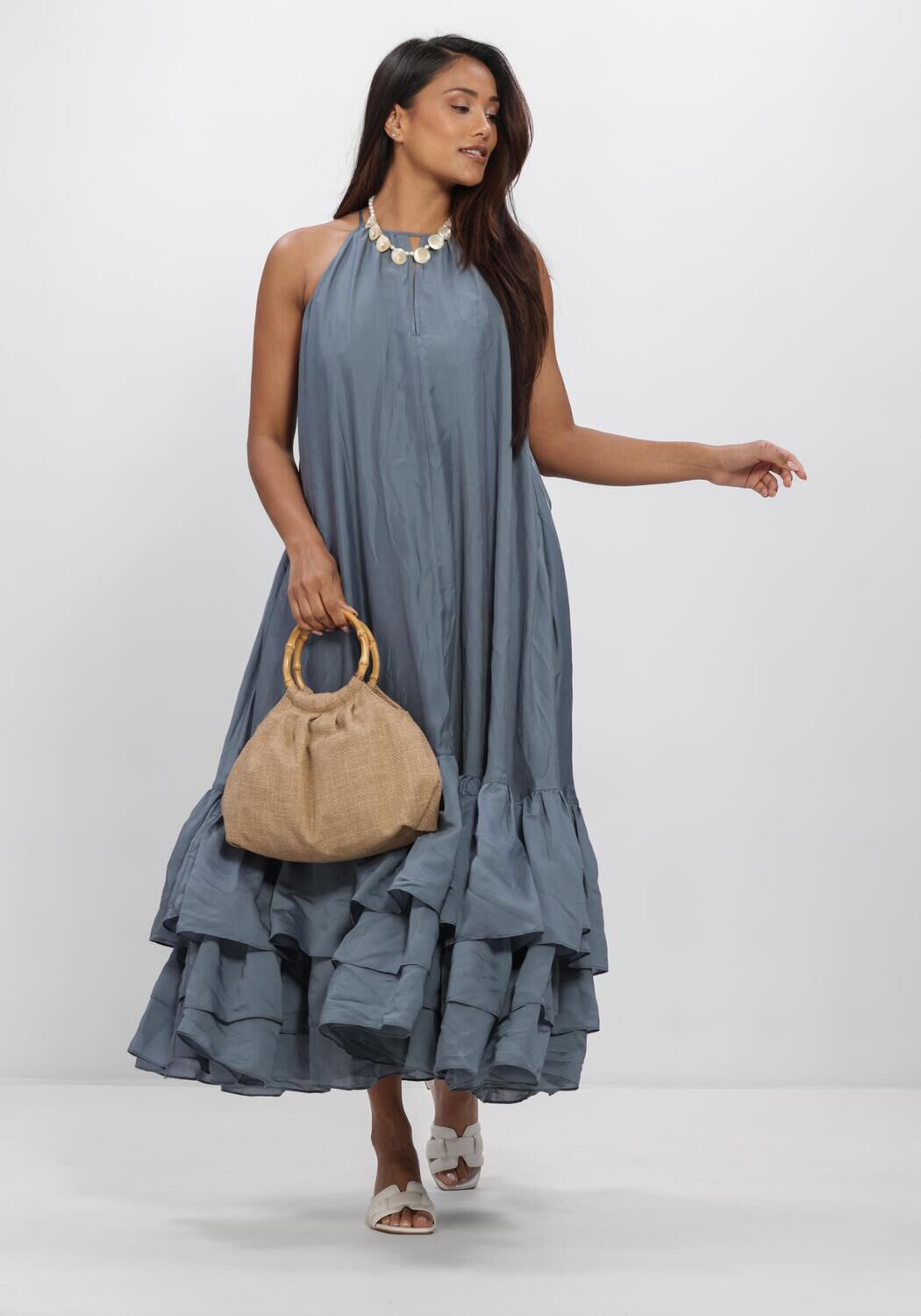 Blaue COPENHAGEN MUSE Midikleid CMMOLLY-DRESS - large