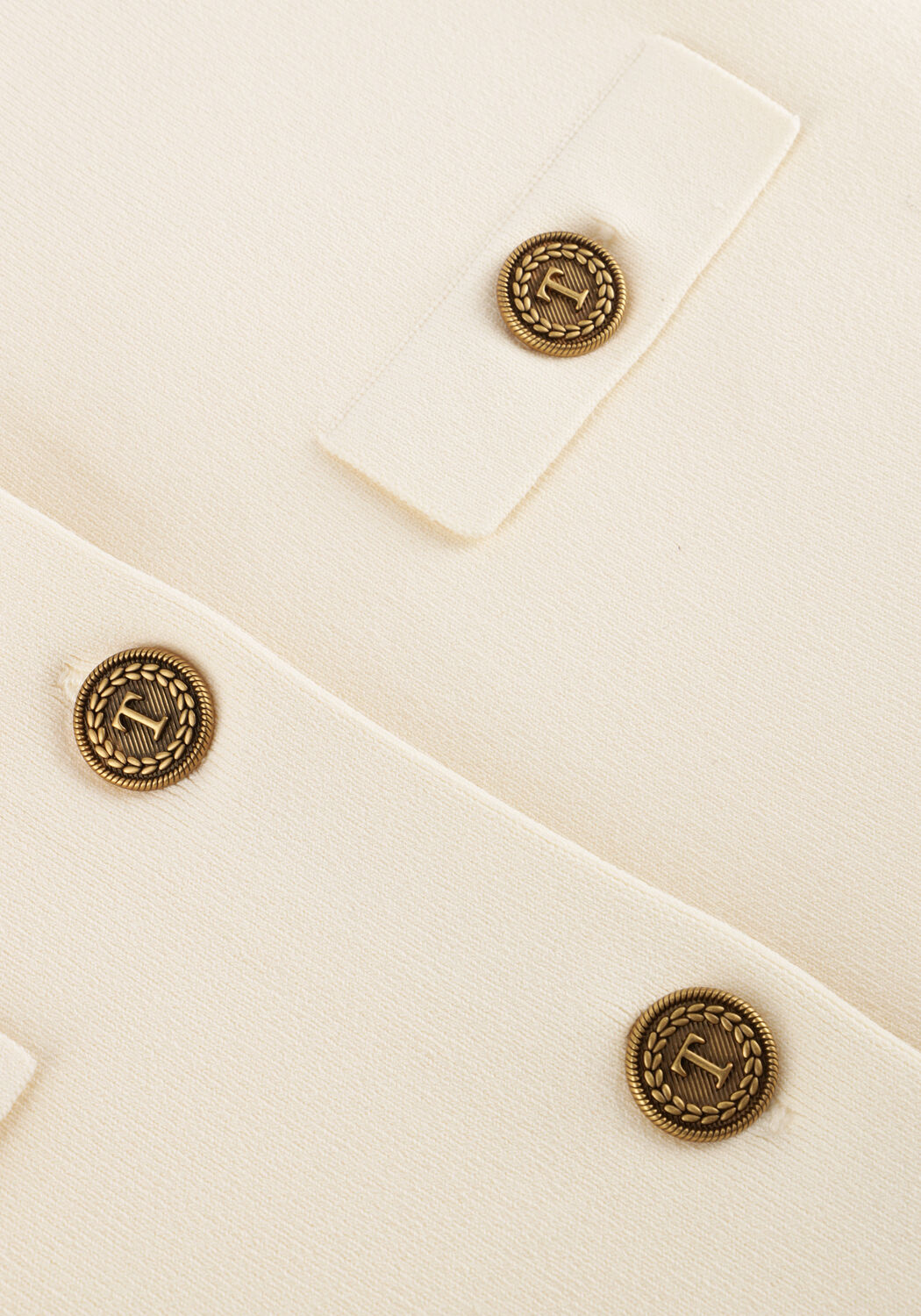 Creme TWINSET MILANO Pullover 252TP3201 - large