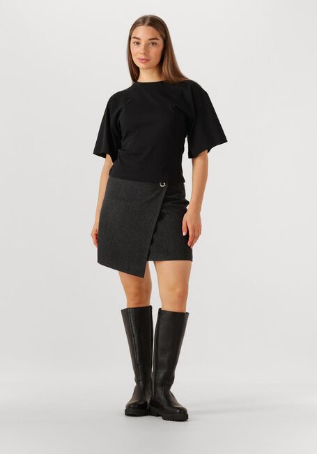 Schwarze NEO NOIR T-shirt ASHA BOXY TEE - large