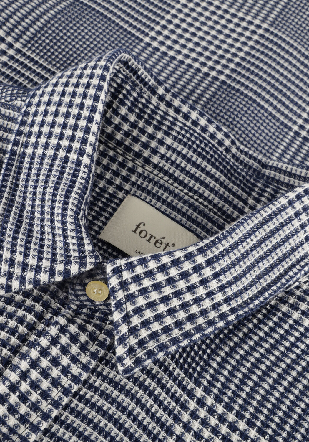 Blaue FOR&Eacute;T Overshirt GENTLE SHIRT - large