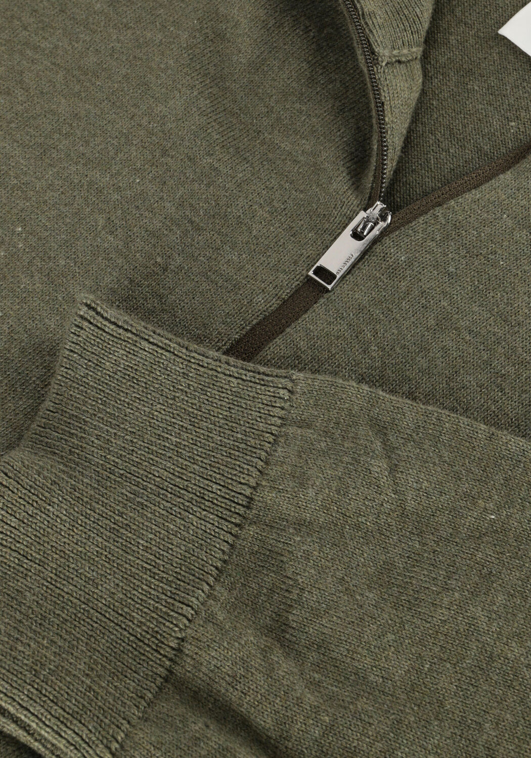 Gr&uuml;ne SELECTED MEN Pullover SLHBERG HALF ZIP CARDIGAN NOOS - large