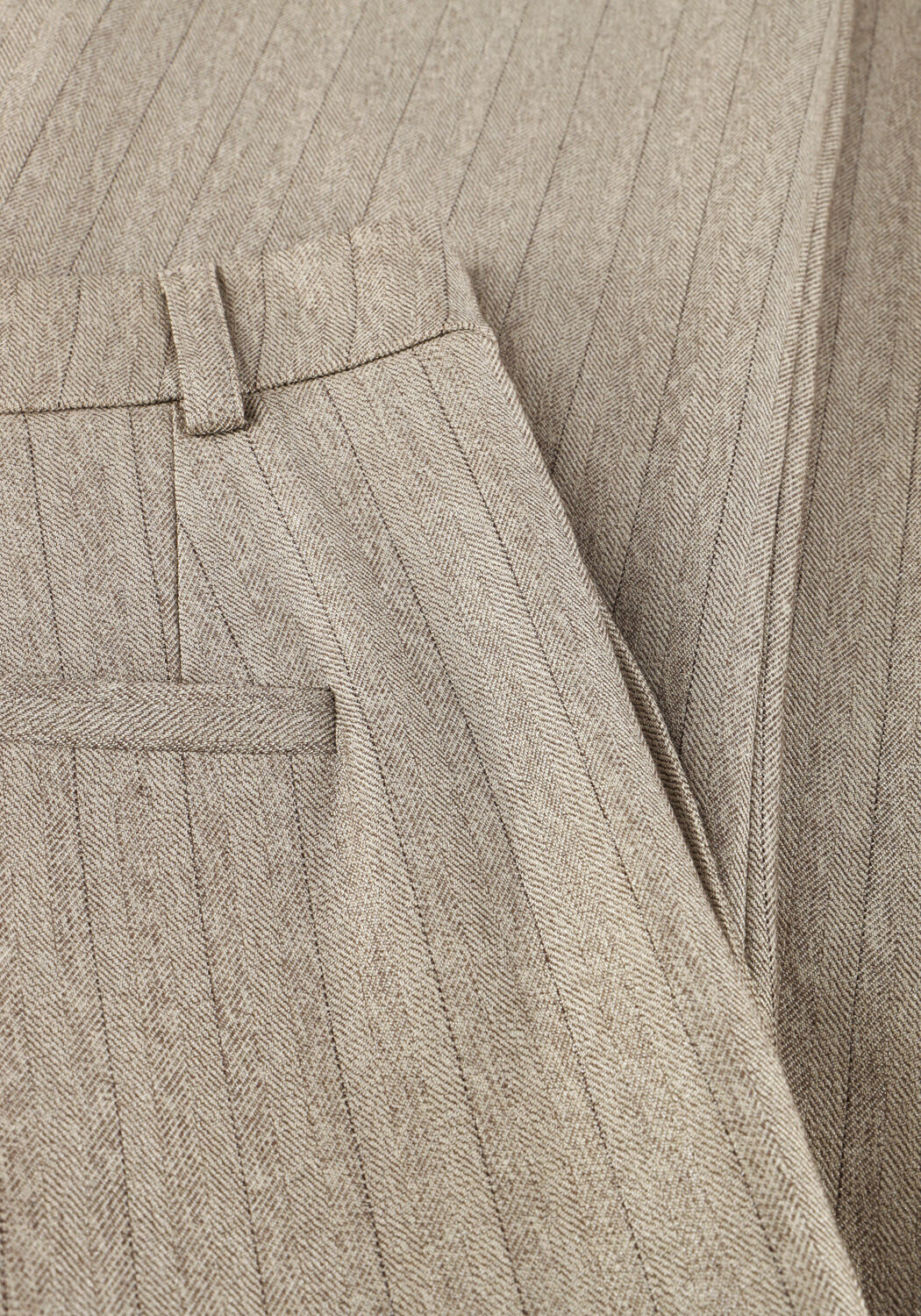 Taupe IBANA Weite Hose PELAH PINESTRIPE - large