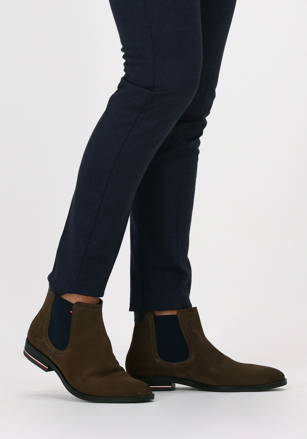 Taupe TOMMY HILFIGER Chelsea Boots SIGNATURE HILFIGER CHELSEA - large