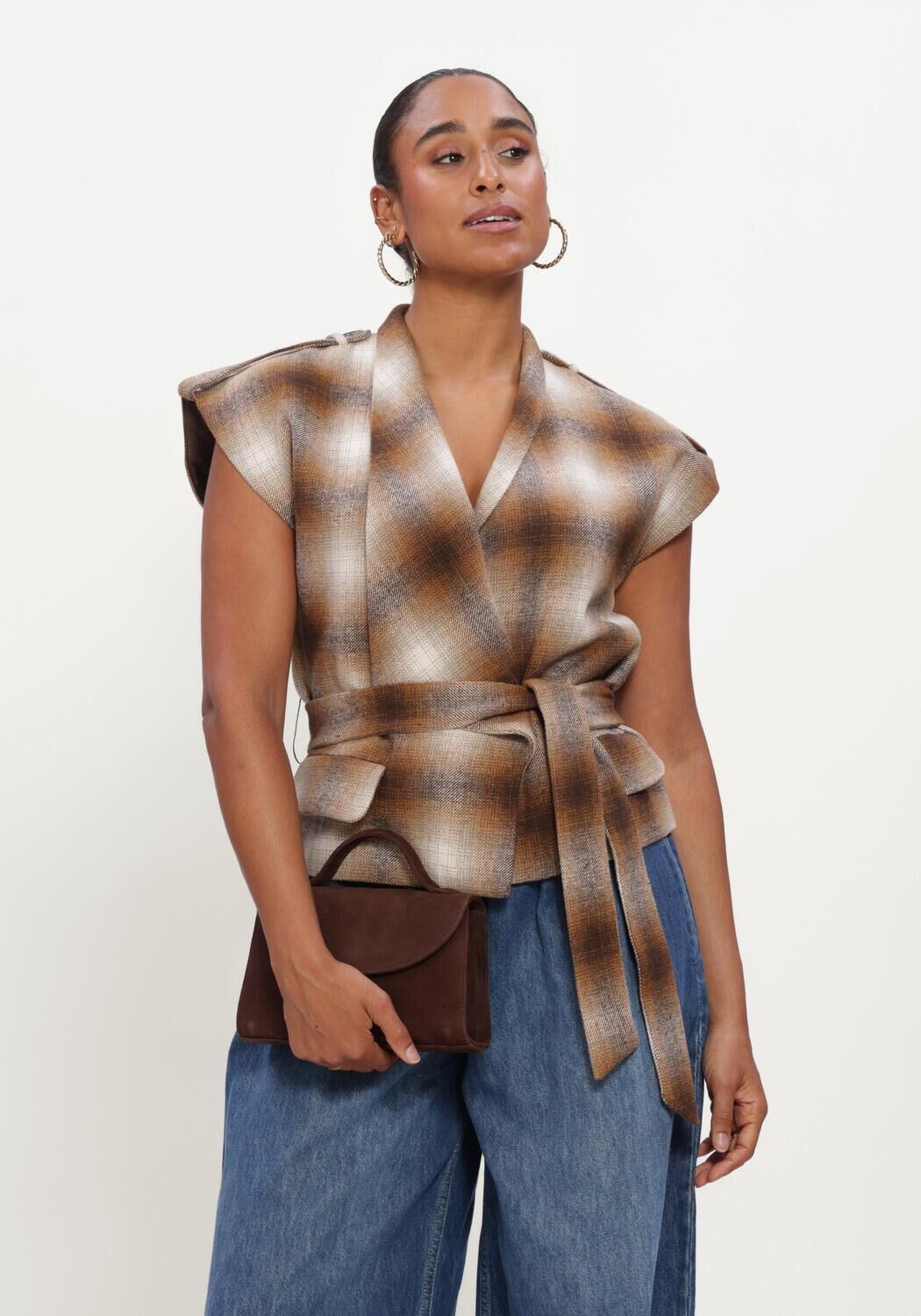 Braune EST'SEVEN Top SIRAL TOP - large